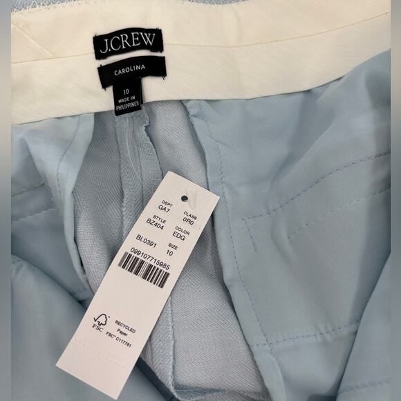 J.Crew Carolina flare pant in stretch linen blend 10 - Picture 6 of 8